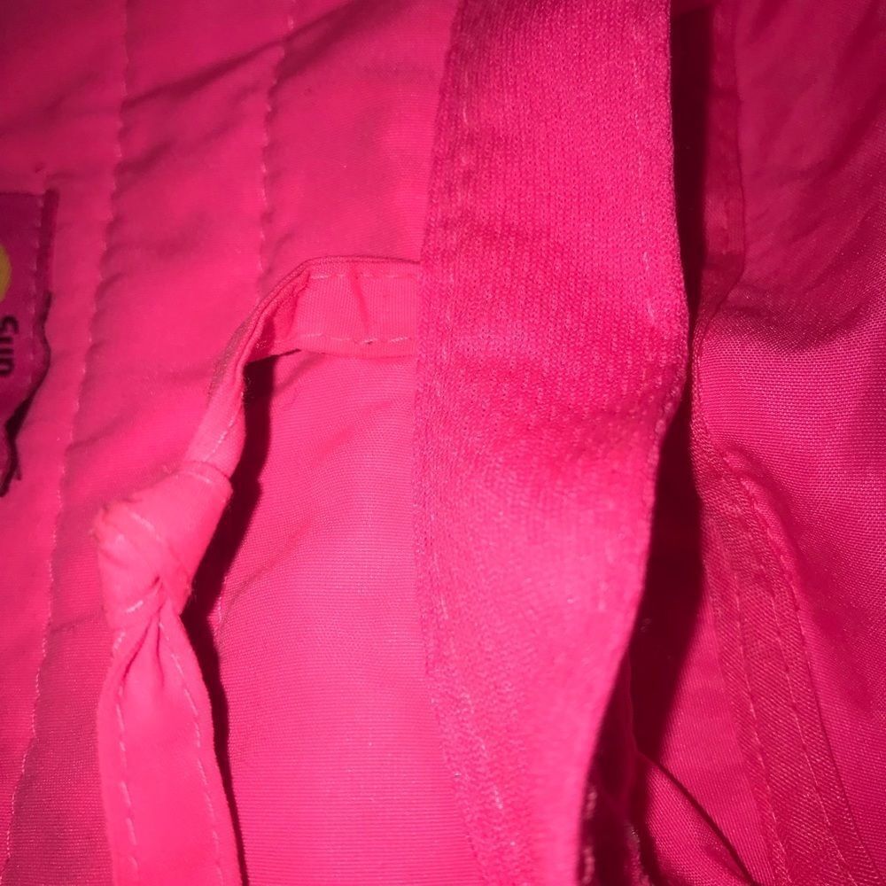 Sun Protection Zone Neon Coral Pink Summer Fishing Hat - Picture 12 of 13